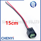 2 Pin Waterproof auto Connector Air Temp Sensor Reverse Radar Sensor ABS sensor Plug 8E0973202 1-967644-1 968405-1 with wire