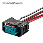 1 Set 6 Pin 1-967616-1 Auto Throttle Valve Sensor Accelerator Pedal Electrical Cable Connectors Wire Harness Plug