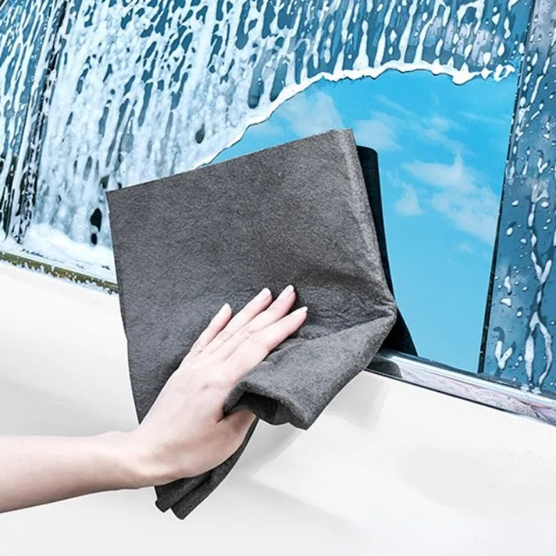 New Magic Cloth Thickened Cleaning Cloths No Trace Reusable Microfiber Car Window Glass Wiping Rags Towels Household Clean Tools