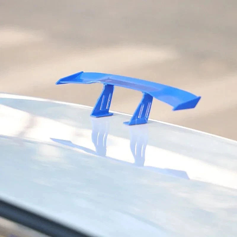 Mini Tail Fins For Cars Decoration Vehicle Exterior Retrofit Parts Racing Sport Style Universal Decorative Spoiler Wing