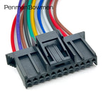 1 Set 12 Pin Car FCI Electrical Cable Connectors Female Wire Harness Plastic Housing Plug With Cable 211PC122S0017