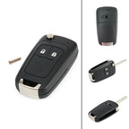 1 Pc 2 key Or 3 Key Shell Buttons Car Remote Key Shell Case Cover For Chevrolet Cruze Spark Orlando Flip Folding Car Key shell