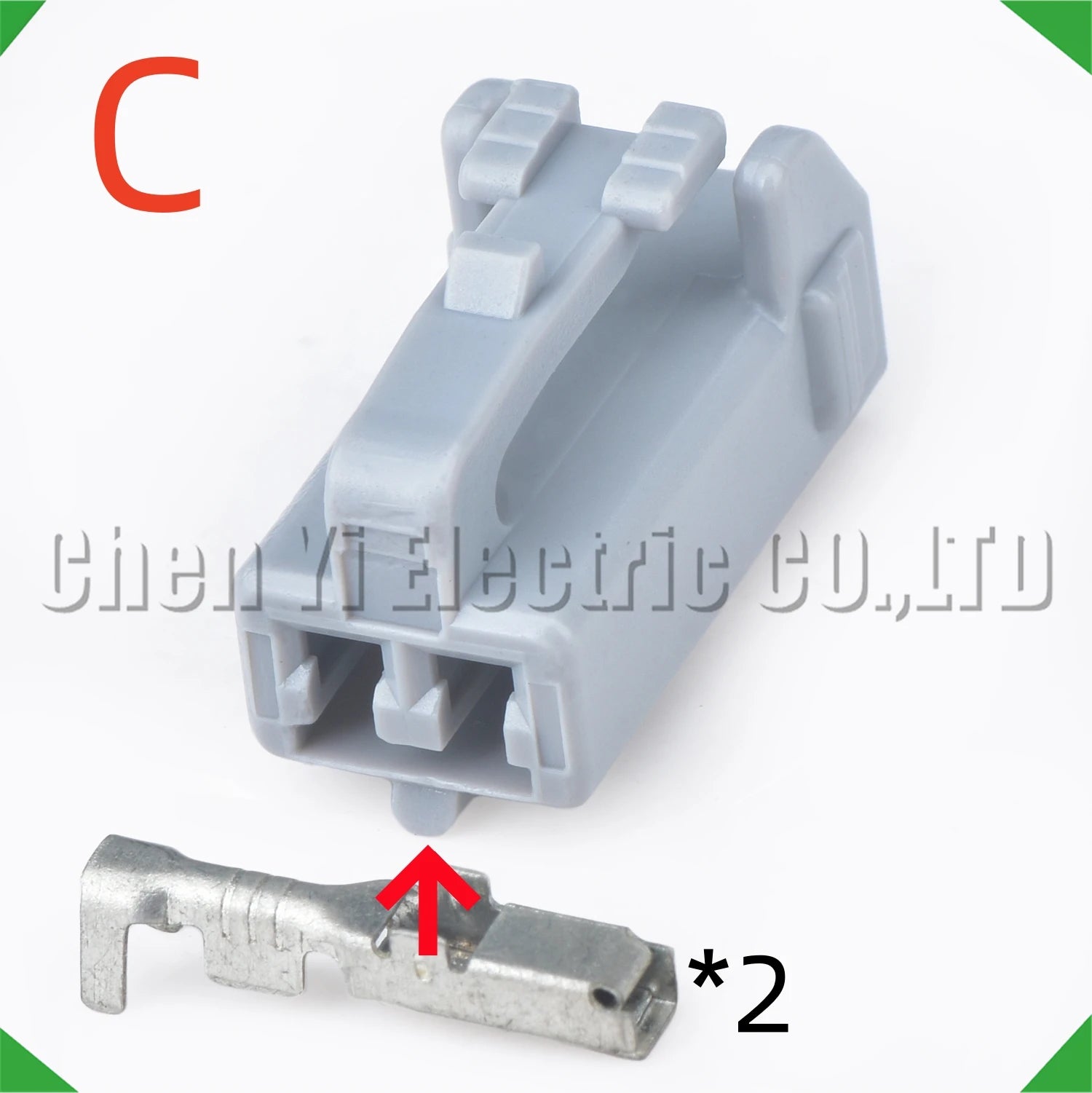 2 Pin Auto Connectors Electric seat reading light horn Wire harness Plug 7283-1020 9098...