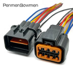 1 Set 8 Pin PB621-08020 Auto Lamp Headlight Vehicle Plug Wiring Harness Car Electronic Connector For Hyundai KIA PB625-08027