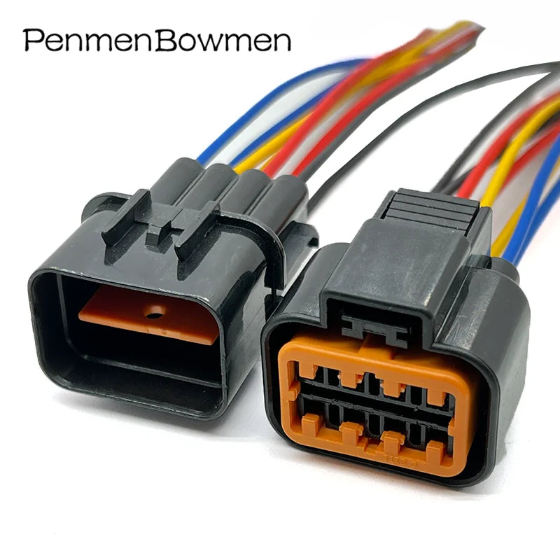 1 Set 8 Pin PB621-08020 Auto Lamp Headlight Vehicle Plug Wiring Harness Car Electronic Connector For Hyundai KIA PB625-08027