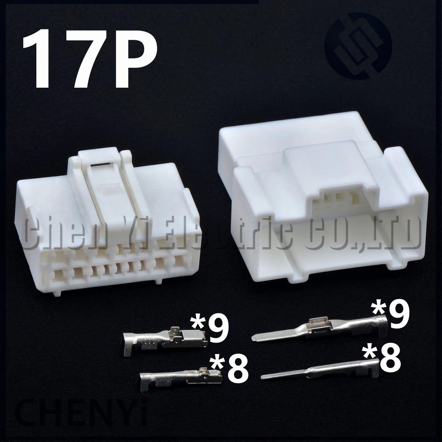 17 Pin Automotive connector Headlight turn signal fog light wiper combination switch controller plug 7283-7375 6098-1998