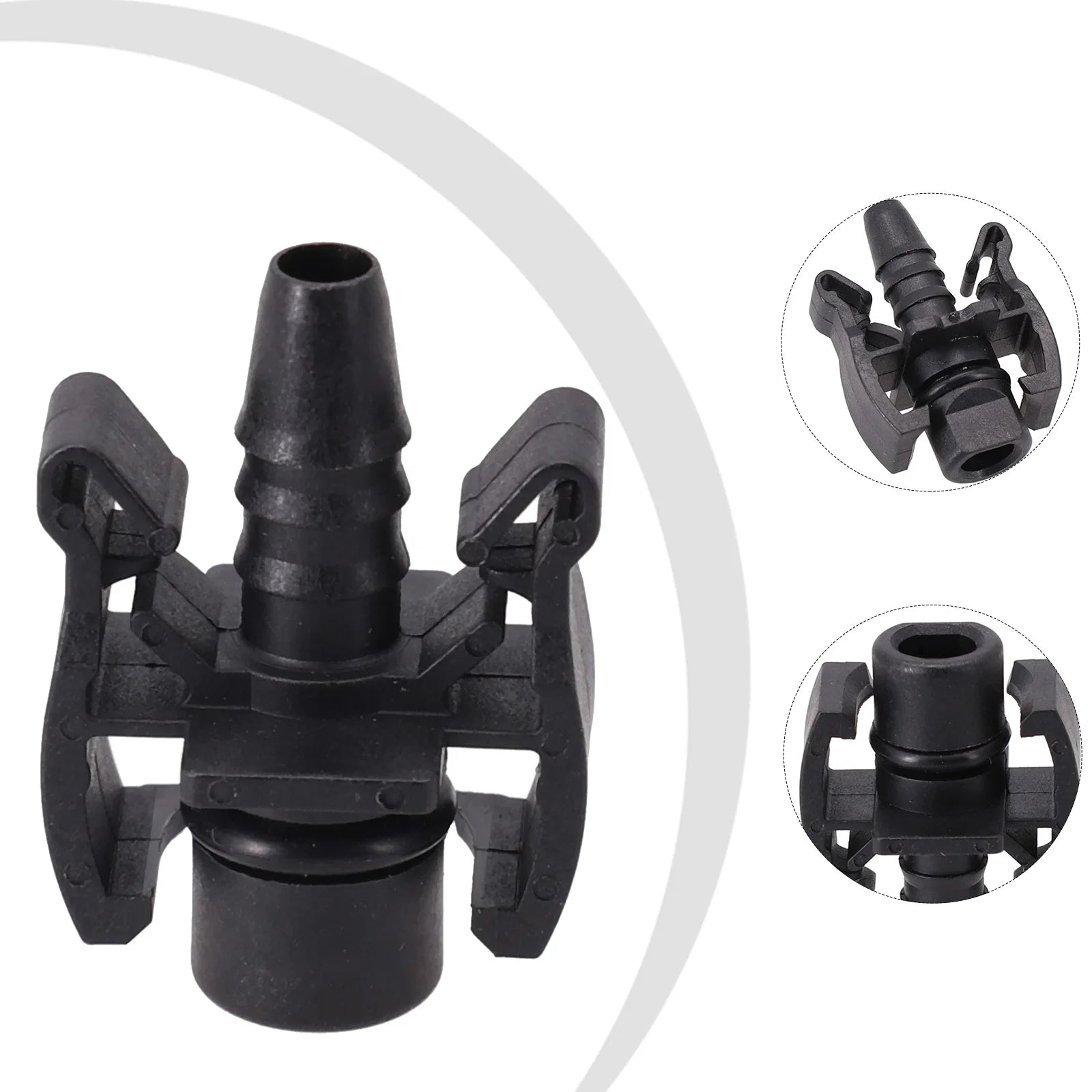 Car Auto  Expansion Water  Tank Water  Hose Straight Connect Connector Accessory Automotive Accessories