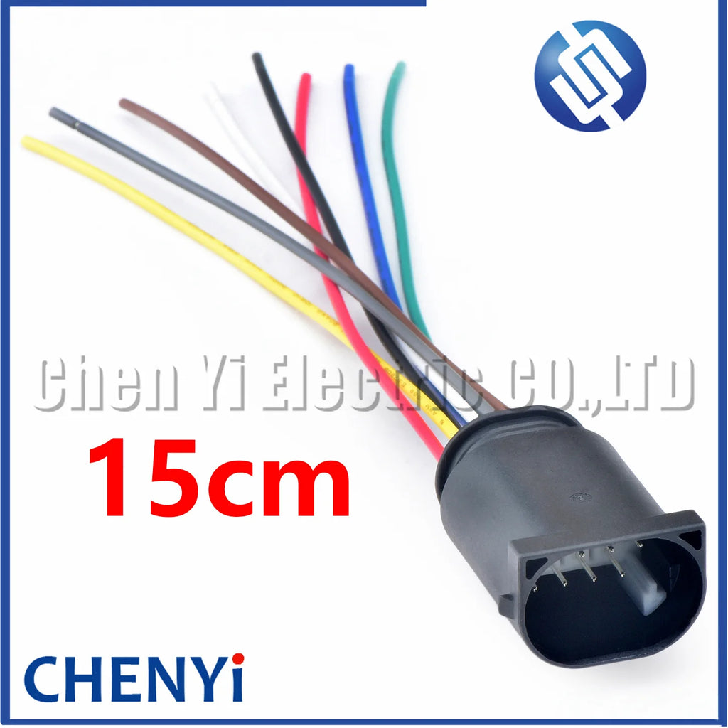 8 Pin Automotive ACC Electric Eye Radar Sensor Plug Lane Change Assist Controller Connector 4F0 972 708 1-1534229-1 4F0972708