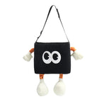 Car Trash Can Tissue Box Cartoon 2-in-1 Car Umbrella Storage Bin Auto Seat Back Hanging Storage Bag Backseat Cup Holder