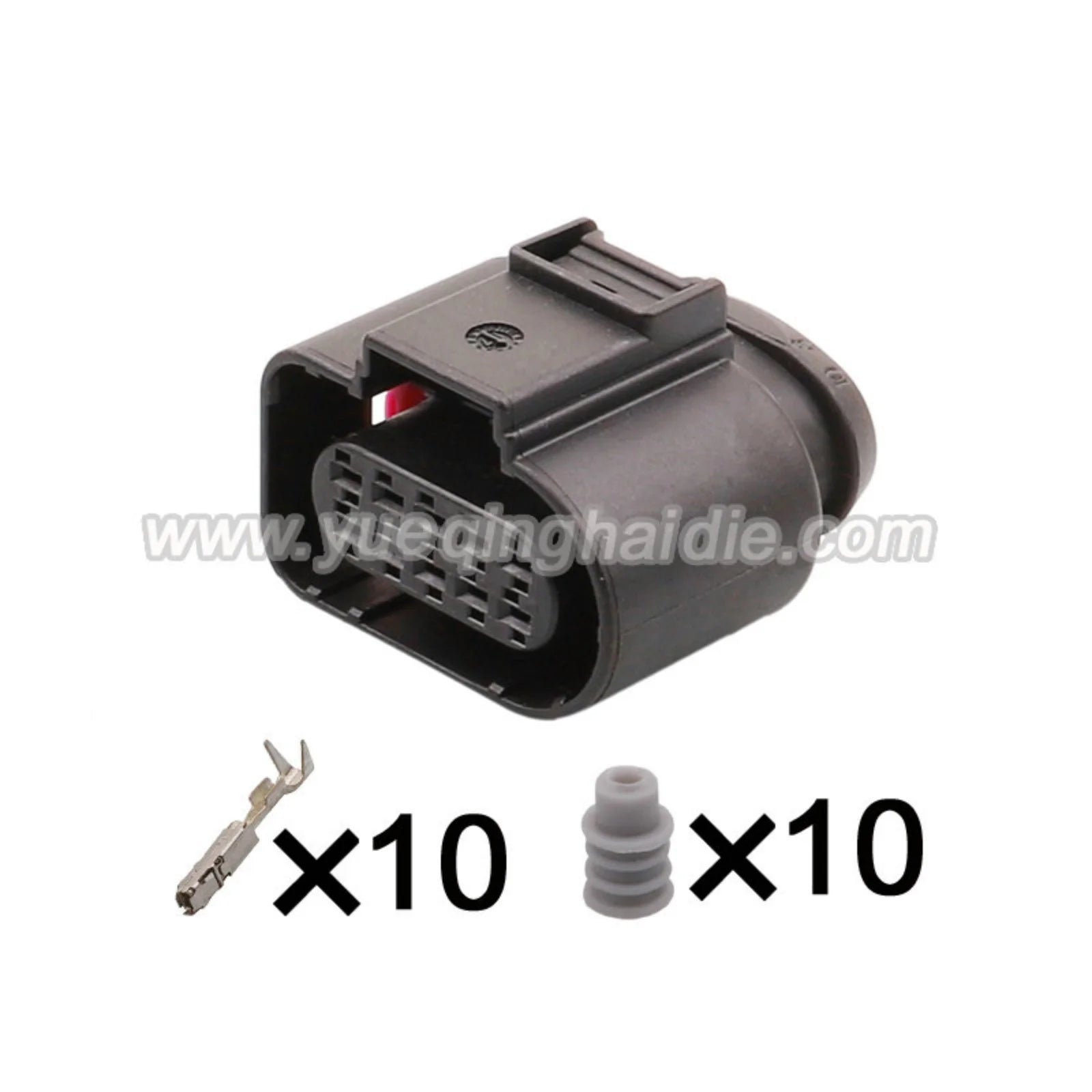 10-PIN Connector Sealed 1.5mm Series Male Female Connectors Cable Socket  Wiring Harness 6X0973815 4H0973715 For VW Audi