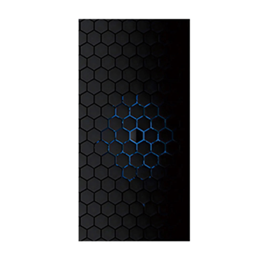1PC For Honeycomb Car B-pillar Waterproof Decal DIY Door Pillar Sticker Car Door Post Sticker DIY Decor Center Pillar Sticker