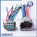 8 Pin Automobile headlamp harness connector 6185-1177 6185-5179 6188-5542 6188-0738 6185-1179 For Nissan SYLPHY Teana X-TRAIL