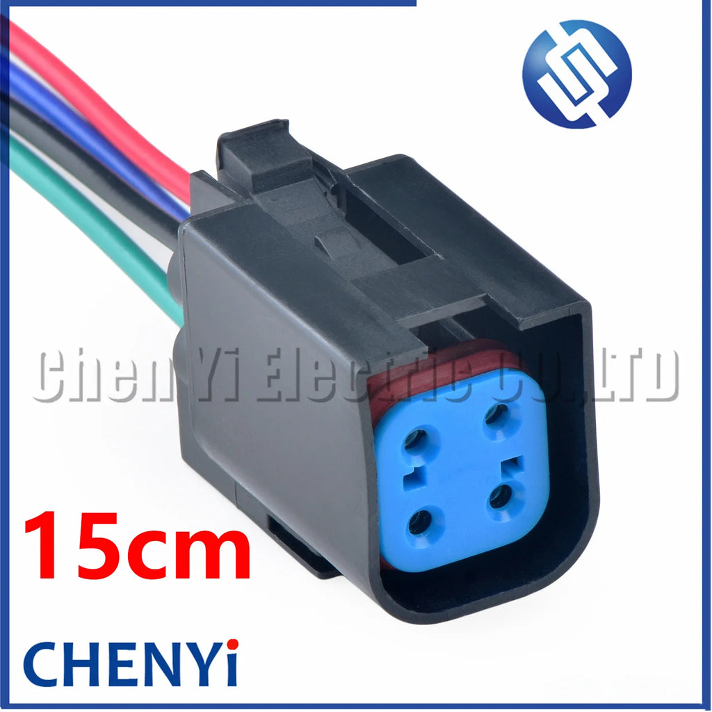 4 Pin male or female Automotive Waterproof Socket Sealed Plug Wiring Harness Connectors 8-1437710-5 For Ford