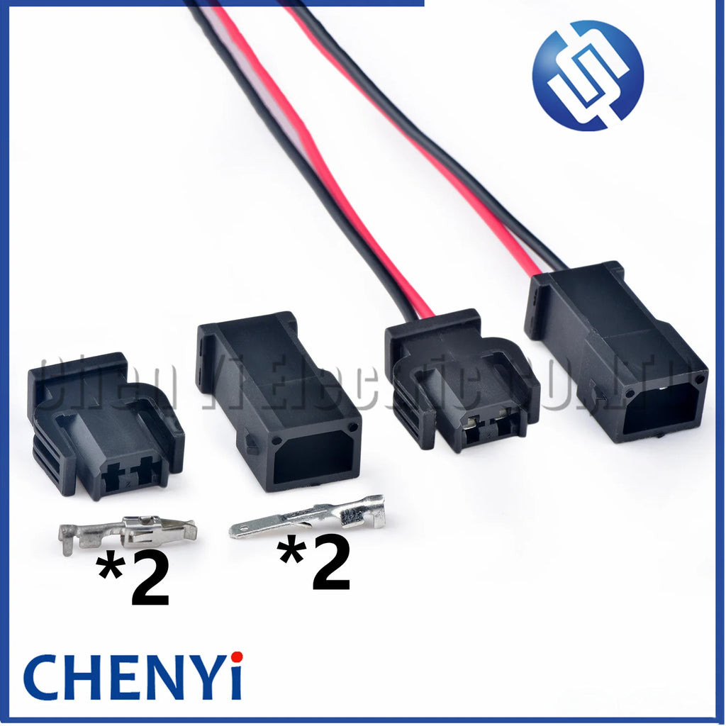 2 Pin Automobile Door Light Wire Harness Socket Plug 893971632 893971992 Car ABS Sensor Connector 893 971 632 893 971 992