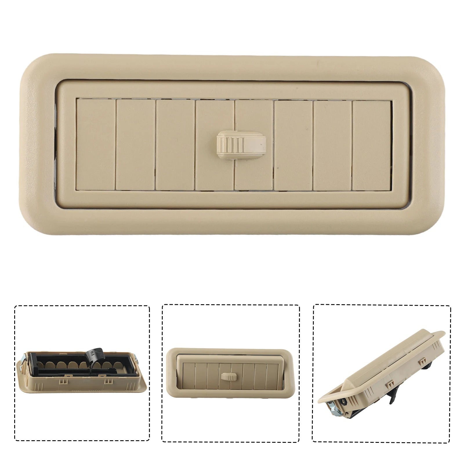 Car Roof Air Conditioning Outlet For Land Cruiser LC150 Car Interior Roof Top A/C Air Conditioner Outlet Air Vent