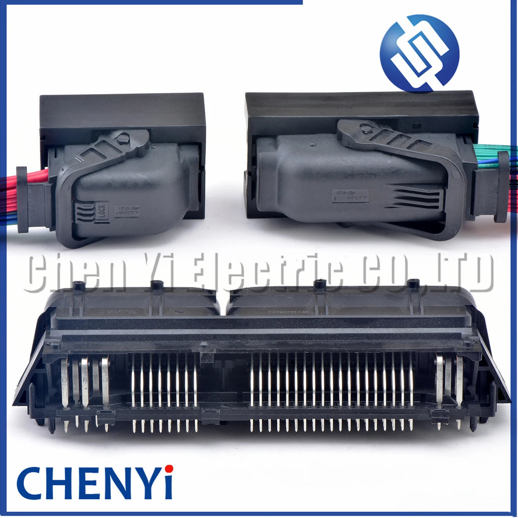 40 Pin 81 Pin 121 Pin PCB ECU Socket Engine computer board Connector ME7 EDC15 Wire plug 1473244-1 1473247-1 1473252-1 With Pins