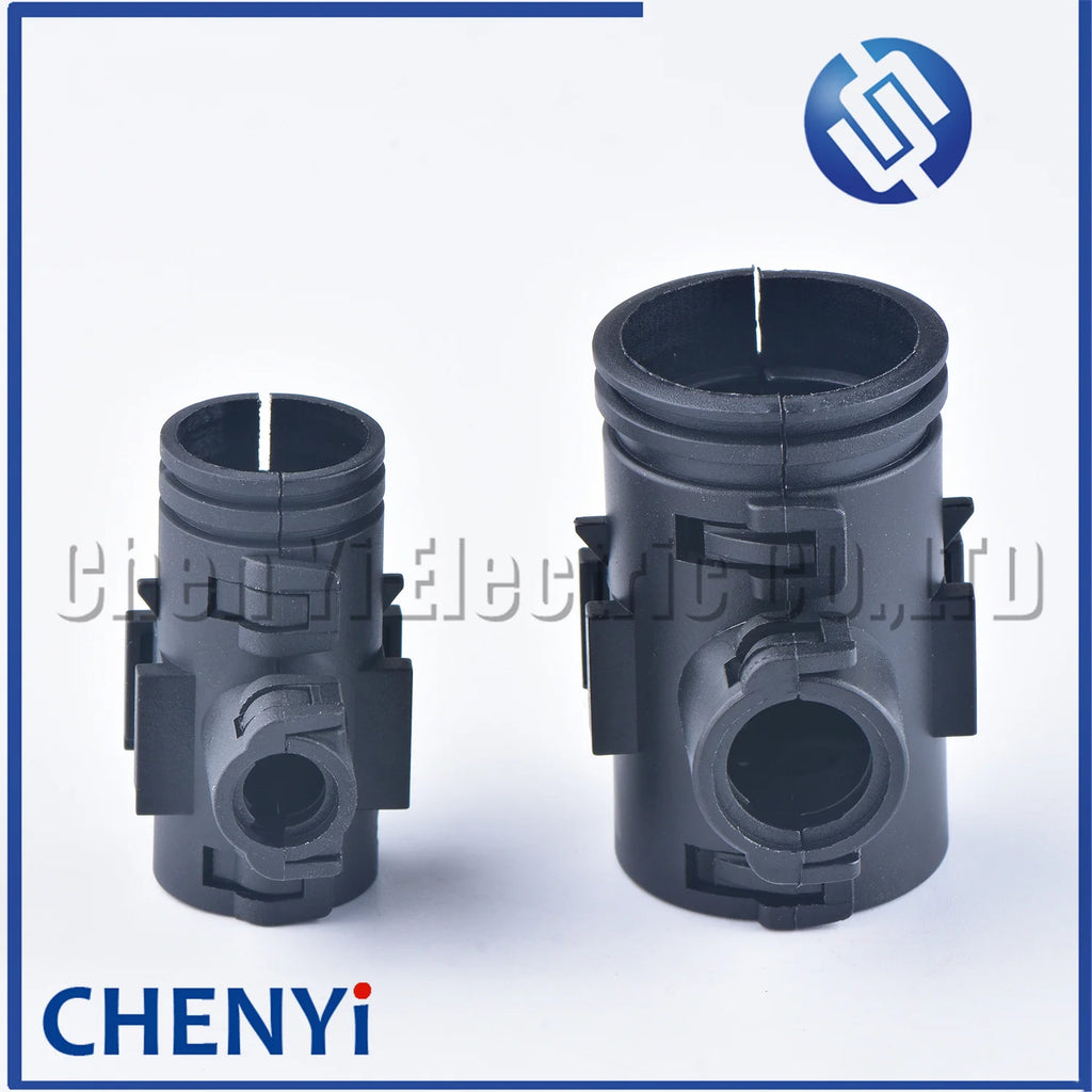 Auto waterproof wire harness connector bellows buckle manifolds T-tee ailpin Corrugated pipe clamp clasp cover 9806136 9806105