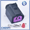 2 Pin Automotive Waterproof Engine Speaker Housing Sensor Connector Wire harness Plug 1J0973772 1J0 973 772