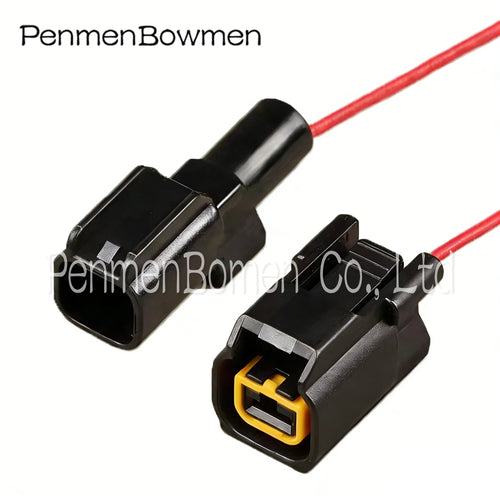 1 Set 1 Pin Auto High Current Electrical Cable Connector Female Male Wire Harness Plug7222-2418-30 QLW-A-1F QLW-A-1M