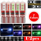 1pc Universal Car Replaceable T10 Running Lights Width Lamp Car License Plate Light Headlight Bulbs Car Light Accessories Amagi