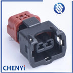 5 sets 2 Pin Waterproof Auto Wire Connector Knock Sensor Fuel Injector Plug For Mitsubishi MMC Nissan PB185-02326