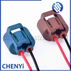 2 Pin Auto connector Fog Light Lamp headlight high low beam lamp Wiring Harness Plug 9005 HB3 9012 9006 HB4 For Toyota Honda GM