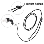 1PC Windshield Washer Wiper Spray Nozzle Hose For Golf For Passat 1J0955751D Car Hood Wiper Spray Hose For Car Accessories