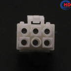 6pin auto waterproof electric plastic wire harness connector ELP-06V