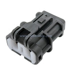 25 Sets 2 Pin 7123-6423-30 Automotive Sealed Wire Connector for Acura TL Cooling Fan Plug