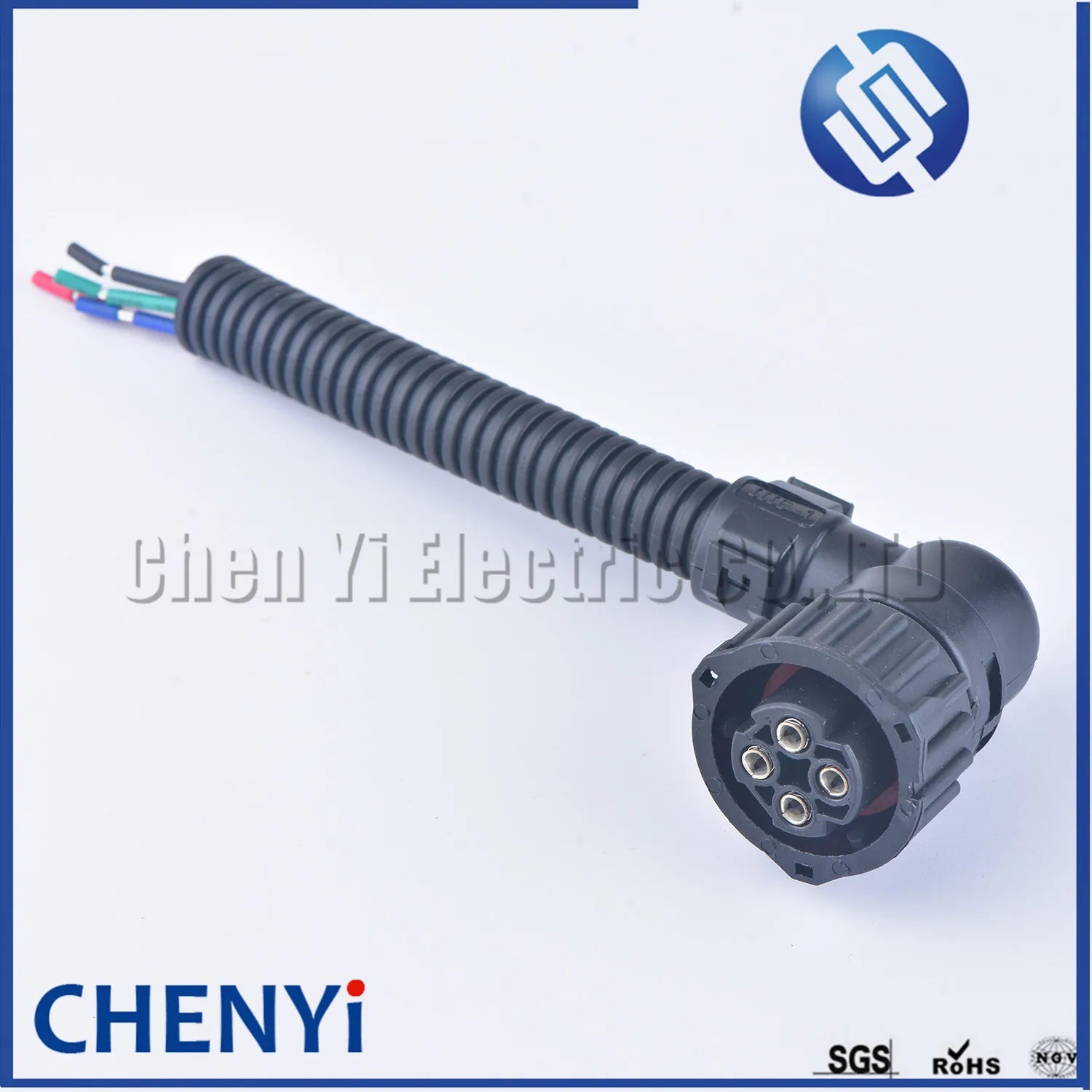 4 Pin 2.5mm round  Auto waterproof connector With Sheath 1-967402-1 1-967325-1 1-967402-3 For HOWO A7 odometer speed sensor plug