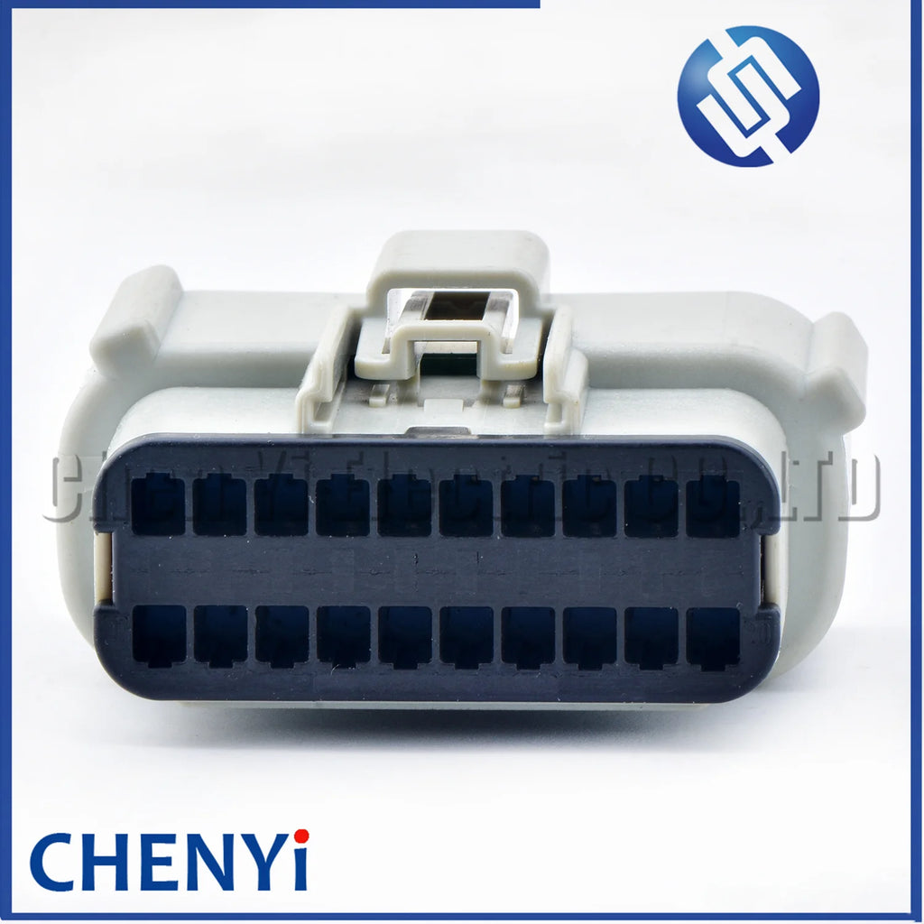 Grey 20 Pin Autowaterproof connector female or male excavator panel Plug With Pins 33472-2749 33472-2249 For JCB