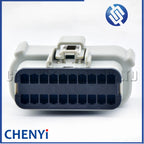 Grey 20 Pin Autowaterproof connector female or male excavator panel Plug With Pins 33472-2749 33472-2249 For JCB