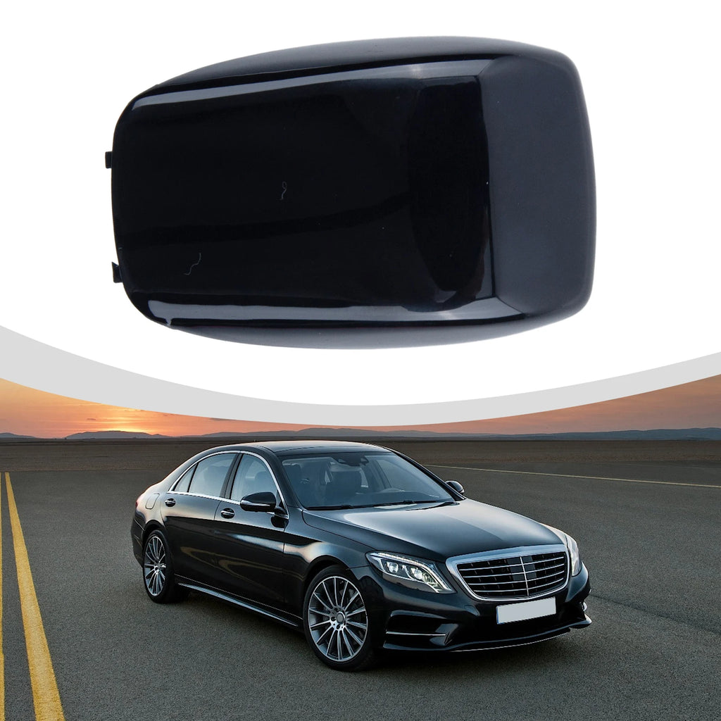 Car Key Back Cover Glossy Black Smart Key Case Cover Rear Cover For Mercedes For Benz C E S Class GLE Car Key Retrofit Shell