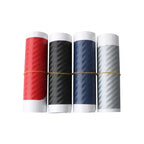 90cm Car Rear Trunk Guard Plate Sticker 3D Carbon Fiber Film Rear Bumper Trim Anti-Kicked Scratch Protection Sticker Strip Amagi