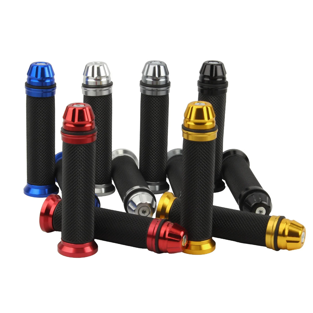 7/8 Inch 22mm Motorcycle Grips Hand Grips Handlebar Handle Grip for Aprilia Victory KTM Honda Suzuki Kawasaki Yamaha BMW Ducati