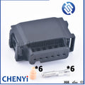 6 Pin female auto waterproof connector 872-665-001 radar sensor Reversing radar electric eye blind spot module plug