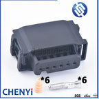 6 Pin female auto waterproof connector 872-665-001 radar sensor Reversing radar electric eye blind spot module plug