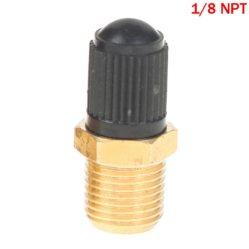 1/4 NPT 1/8 NPT M10*1 Automobile Tire Valve Core Motorcycle Tubeless Tire Screw Valve Tire Pressure Monitoring Tire Copper Valve