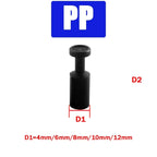Pneumatic Push-In Tube Fittings – 4/6/8/10/12mm OD, Multiple Types: Straight Union, Elbow, Tee, Male Thread, Quick-Connect