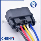 5 Pin Car connector Mass Air flow Sensor turbocharger motor solenoid valve actuator plug 6189-6909 6189-1081 For Honda Civic CRV