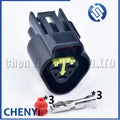 3 Pin Instrument connector Throttle Turn Grip Plug FW-C-3M-B FW-C-3F-B For Sur Ron Bee S X Motorcycle Keeway Cruiser Blackster
