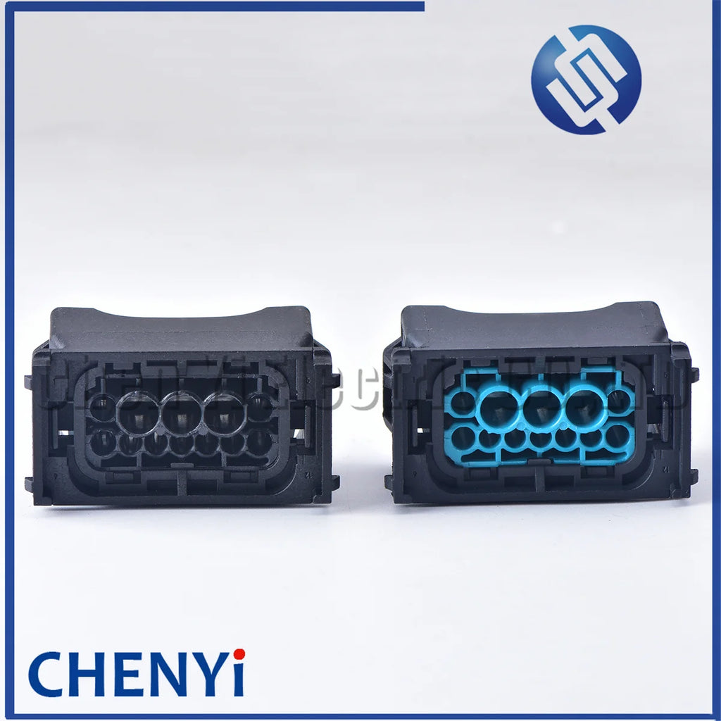 12 Pin Automotive connector Led Lamp Headlight Head Light wiring harness Plug Pigtail 61132359991 1-1452335-1 1-1452334-1
