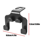 Car Seat Headrest Hook 4 Pack Hanger Storage Organizer Universal for Handbag Purse Coat Fit Universal Vehicle Car Black Amagi