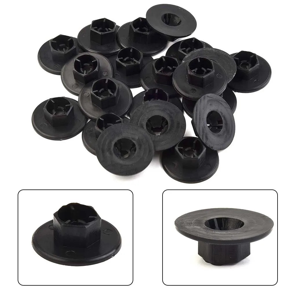 20Pcs Wheelhouse Fender Liner Nut Grommet 84145-26000 For Hyundai For Kia Car Fender Liner Mud Guard Nut Plug