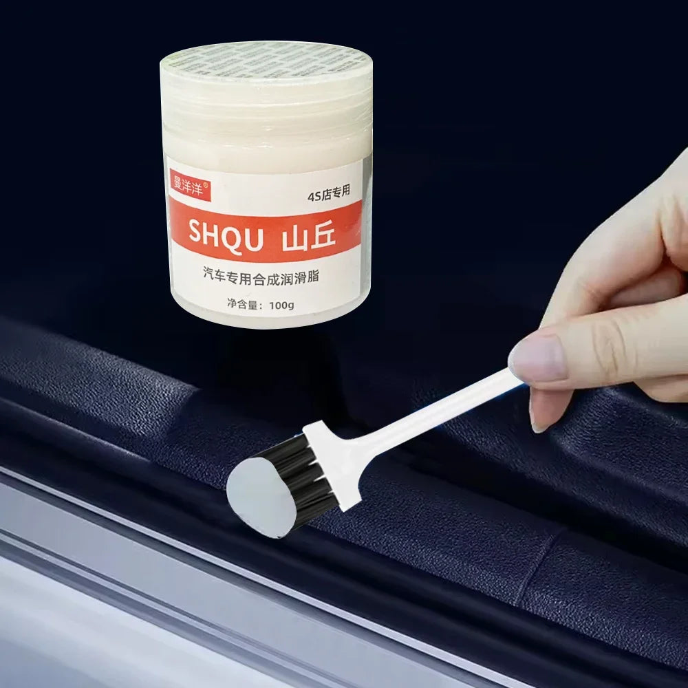 Car Multipurpose Maintenance Antirust Oil Tool Sunroof Noise Reduction Grease 100g Door Abnormal Noise Repair Lubricant Oil Amag