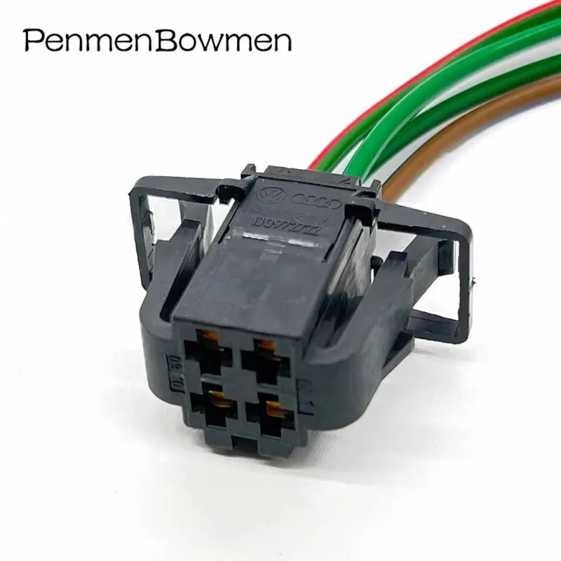 1 Set 4 Pin Auto Window Sunshade Switch Taillight Rear Lamp Electrical Connectors Wire Harness Plug 1J0971974