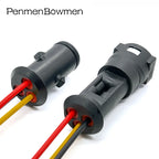 1 Set 3 Pin 1-926554-1 Car Round Protective Cover Plastic Shell Electrical Cable Connectors Wire Harness Plug