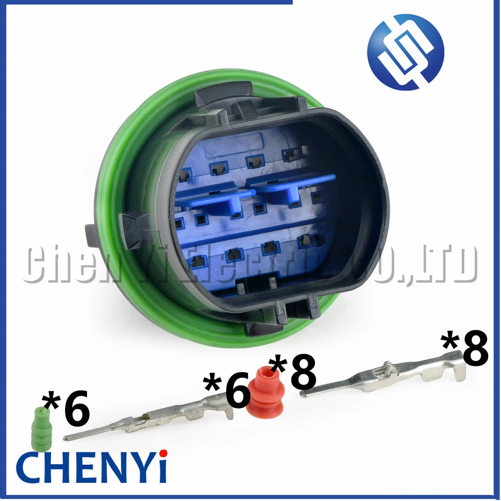 14 Pin 8B+6S Automotive Waterproof connector Car Electric Wire Socket Headlight Wire harness plug For Hyundai Kia
