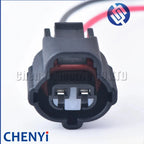 2 Pin Auto waterproofing Wire harness Plug 90980-11025 For K Series RV Toyota 2JZ IAT VVTi Connector IAT Sensor 1JZ-GTE 2JZ-GTE