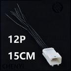 12 Pin Automotive connector car vehicle central control cable Wire harness plug socket 1318774-1 1565894-1 For Toyota Nissan